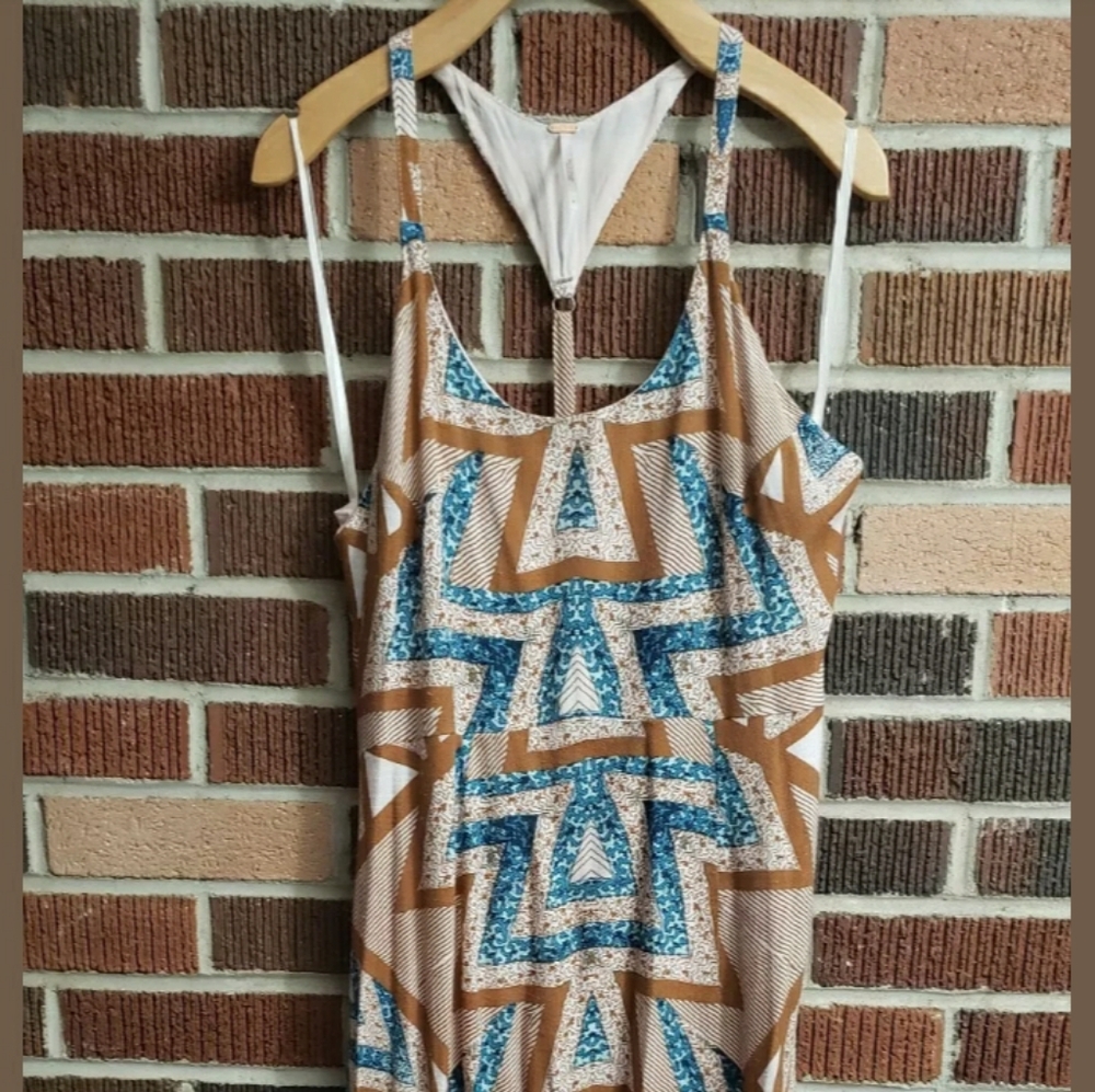 Free People "Serves You Right"  Maxi Dress